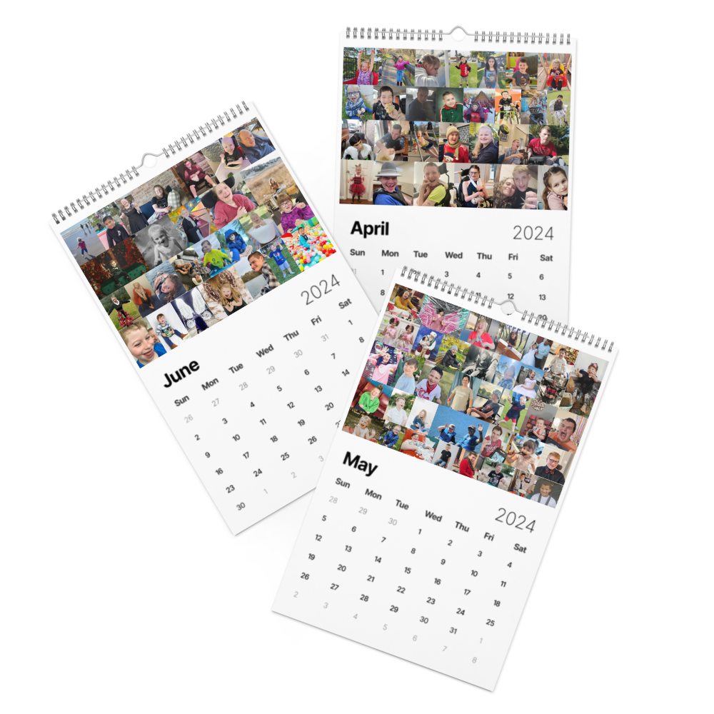 Angelman Photo Wall Calendar 2024 Angelman Today